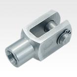 Clevis joints stainless steel DIN 71752