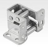 Hinges steel or stainless steel internal, opening angle 90°