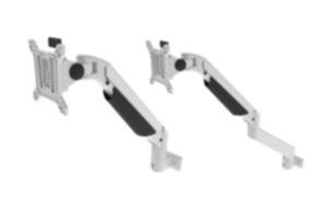 Monitor brackets, aluminum, height adjustable 4 or 5 axis Monitor brackets, aluminum, height adjustable 4 or 5 axis