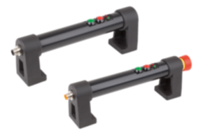Empuñaduras de tubo de plástico con función de conmutación eléctrica y dos pulsadores